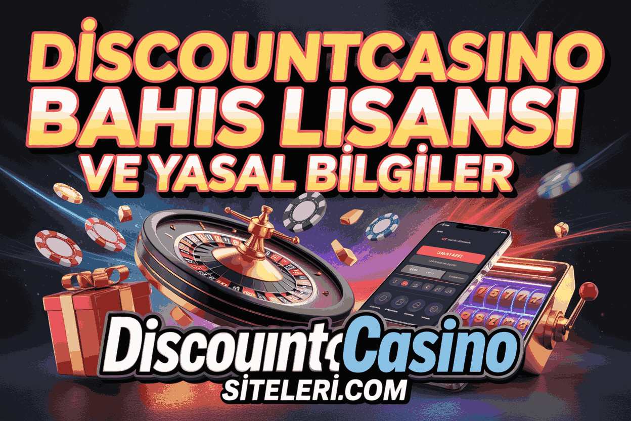 Discountcasino Bahis Lisansı ve Yasal Bilgiler