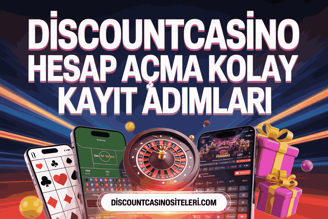 Discountcasino Hesap Açma Kolay Kayıt Adımları