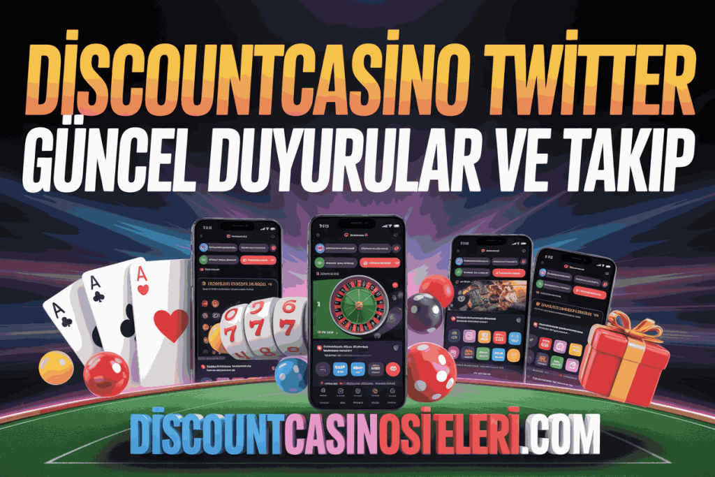 discountcasino twitter guncel duyurular ve takip