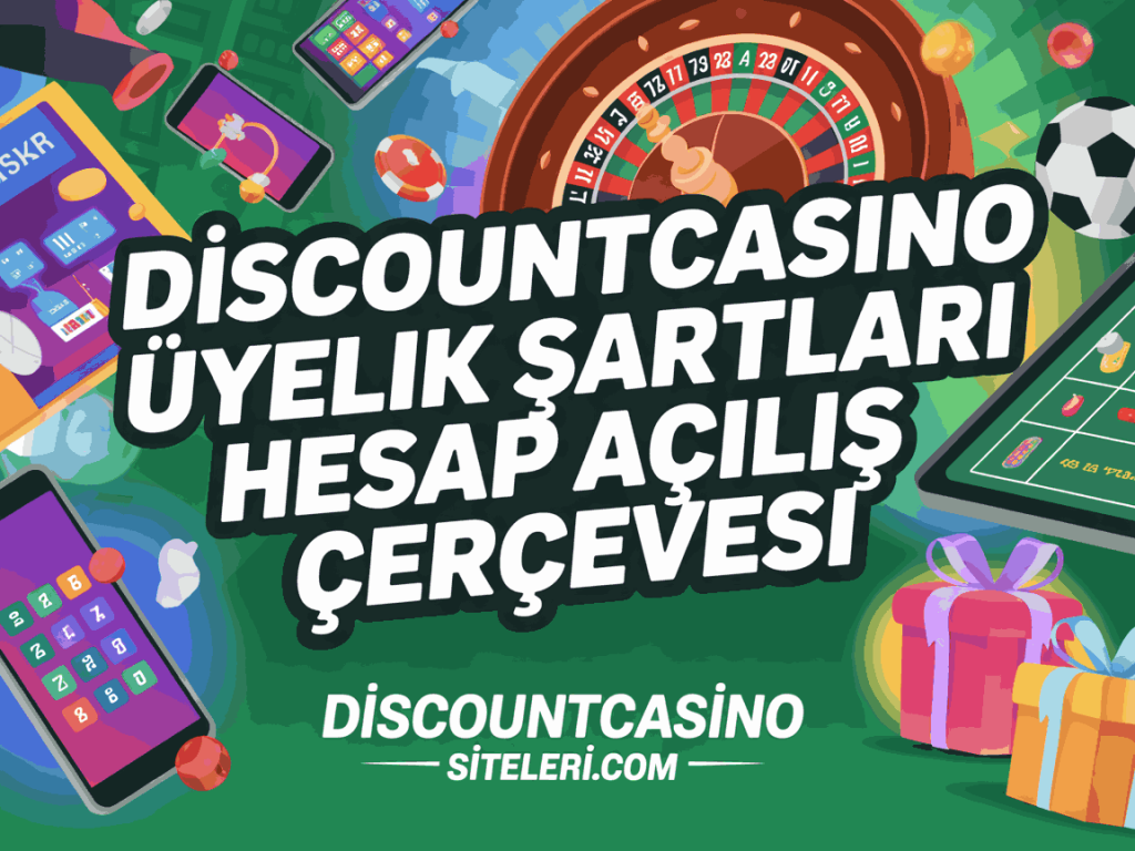 discountcasino uyelik sartlari hesap acilis cercevesi