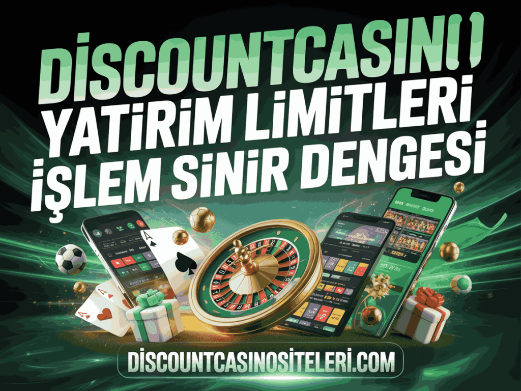 discountcasino yatirim limitleri islem sinir dengesi